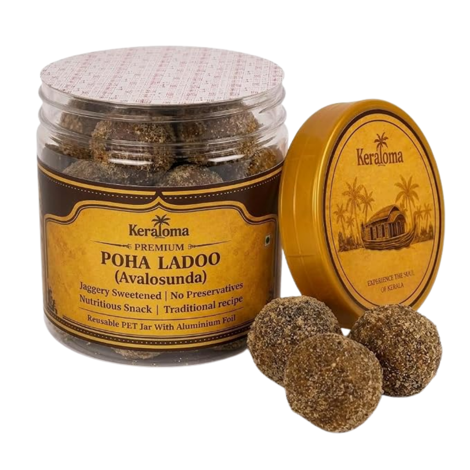 Keraloma Premium Poha Ladoo 200g (Avalosunda)
